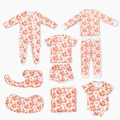 Fable Forest Toile Newborn Gift Set