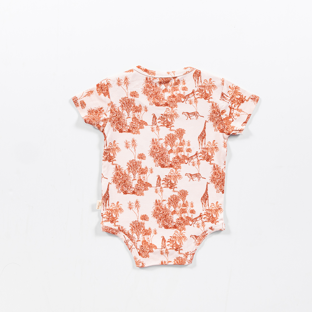 Forest Fables Toile Short Sleeve Bodysuit
