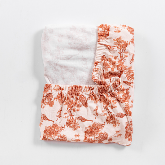 Forest Fables Toile Stretch Swaddle