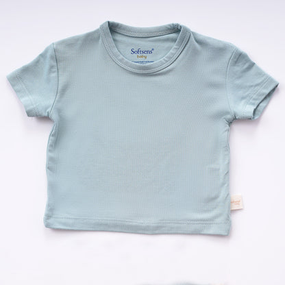 Aquifer Teal Bamboo T-shirt & Shorts