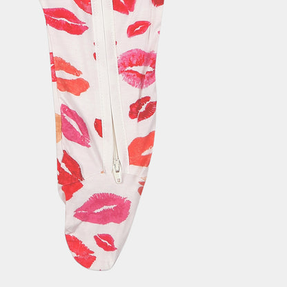 Sweet Kisses Bamboo Zipper Footie