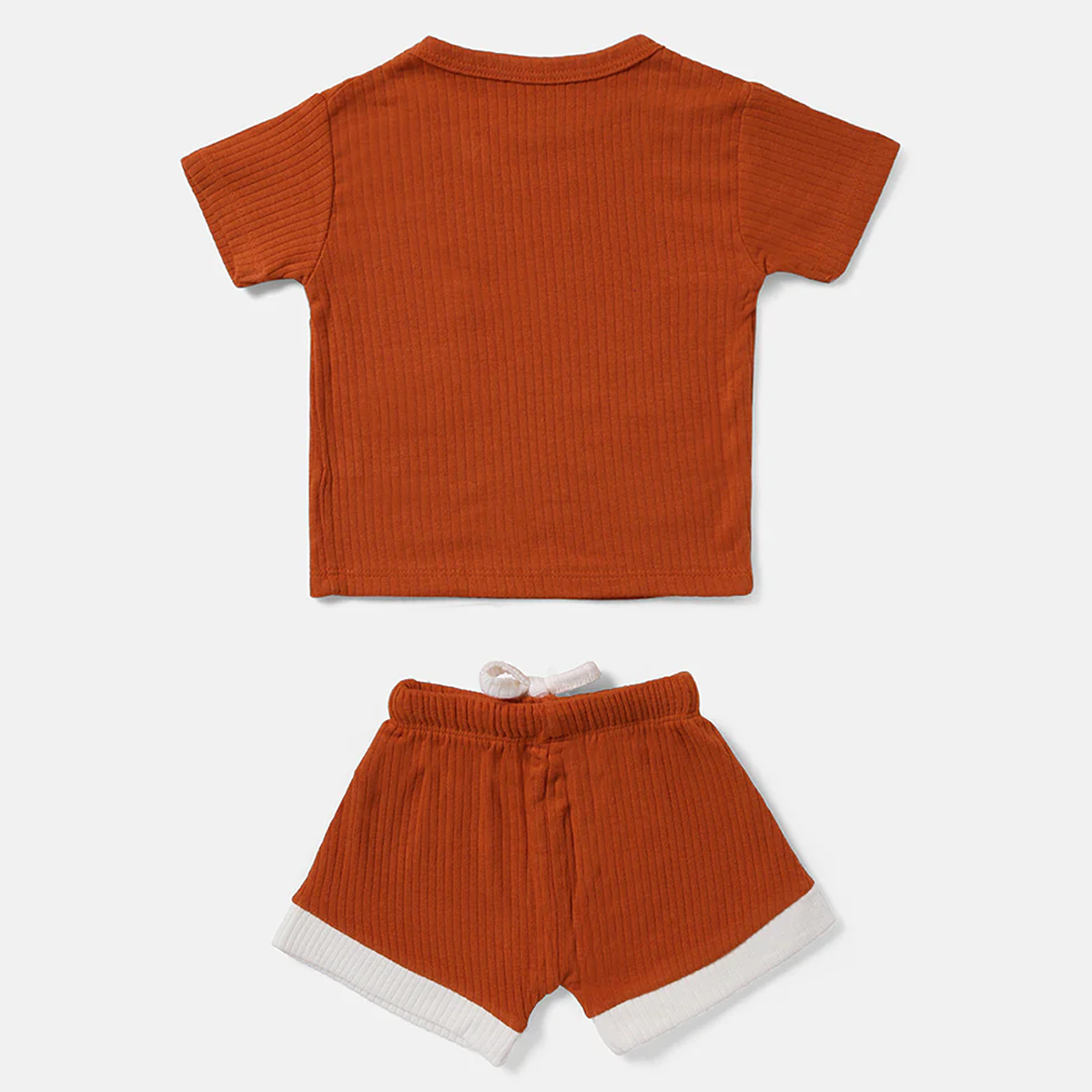 Pack of 3 Ribbed Top & Shorts Sets