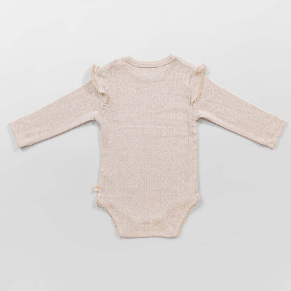 Pack of 2 Full Sleeve Frill Rompers