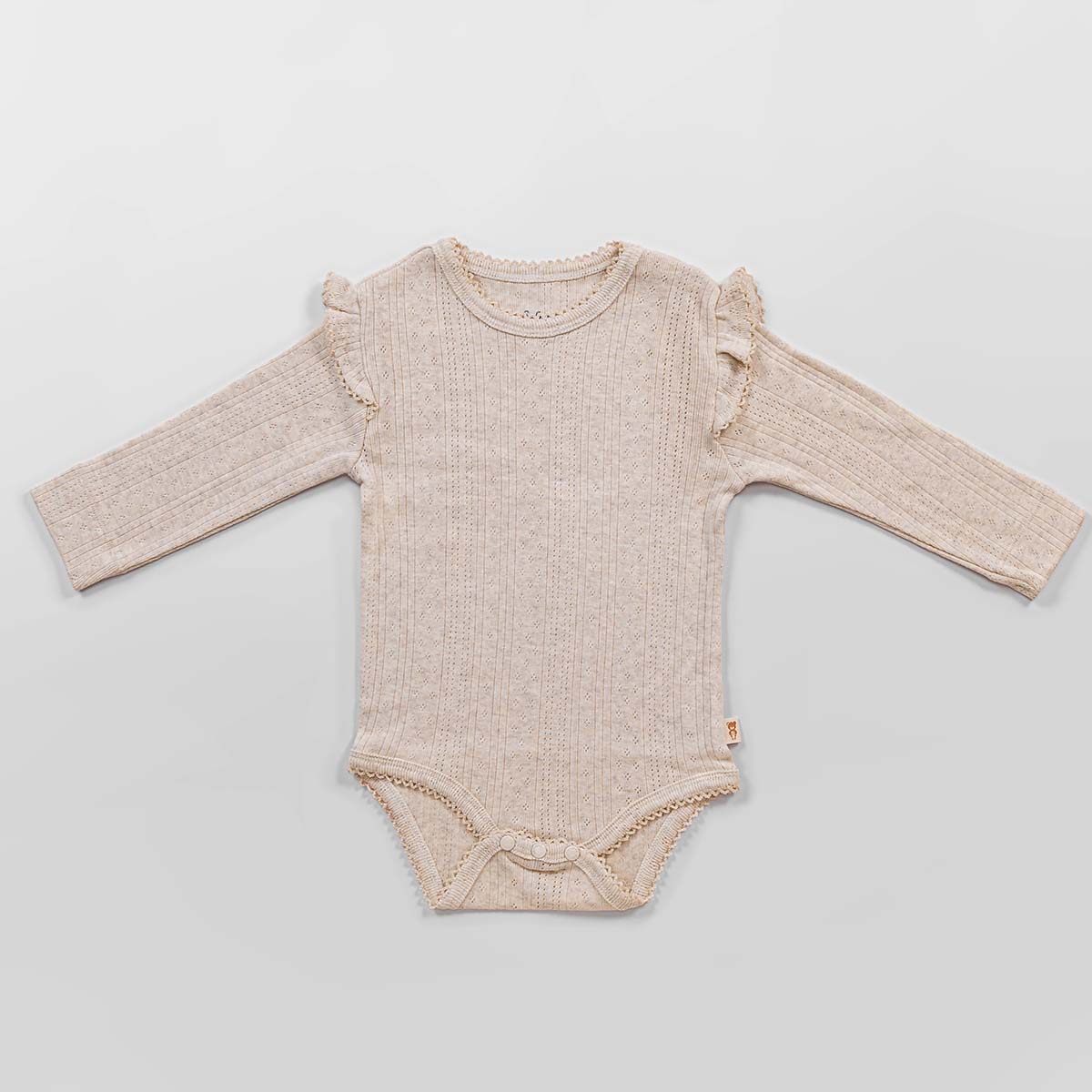 Pack of 2 Full Sleeve Frill Rompers