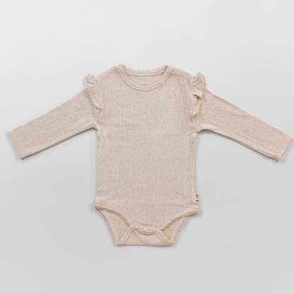 Pack of 2 Full Sleeve Frill Rompers