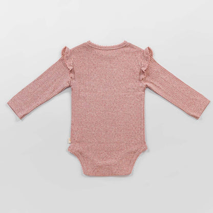 Pack of 2 Full Sleeve Frill Rompers