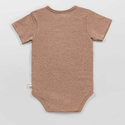 Taupe Short Sleeve Romper