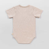 Ecru Short Sleeve Bodysuit