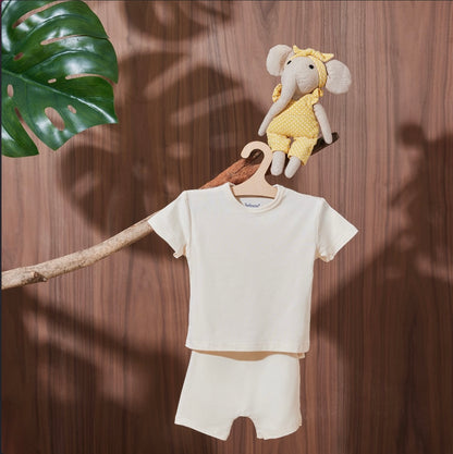 7 Piece Butter Cream Bamboo Gift Set