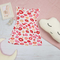 Sweet Kisses Bamboo Ruffled Dress