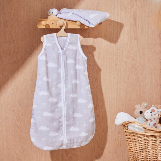 Cozy Clouds Super Soft Muslin 4-layer Sleep Bag