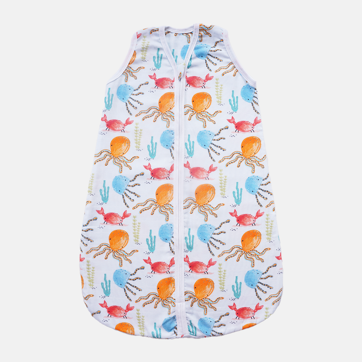 Under the Sea Super Soft Muslin 4-layer Sleep Bag