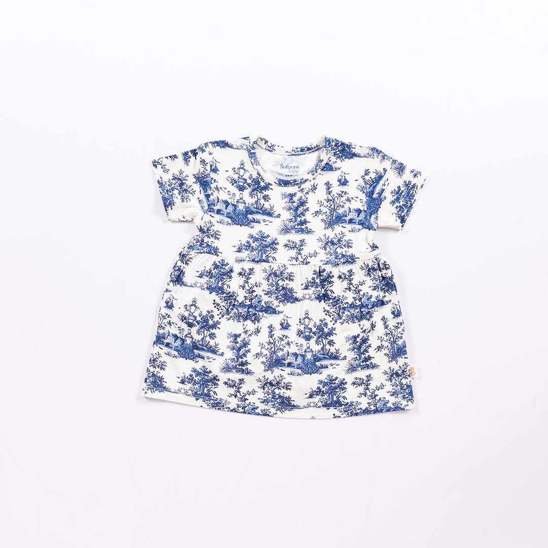 Vintage Toile Dress Bodysuit