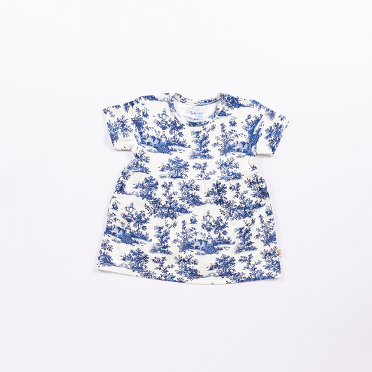 Vintage Toile Dress Bodysuit