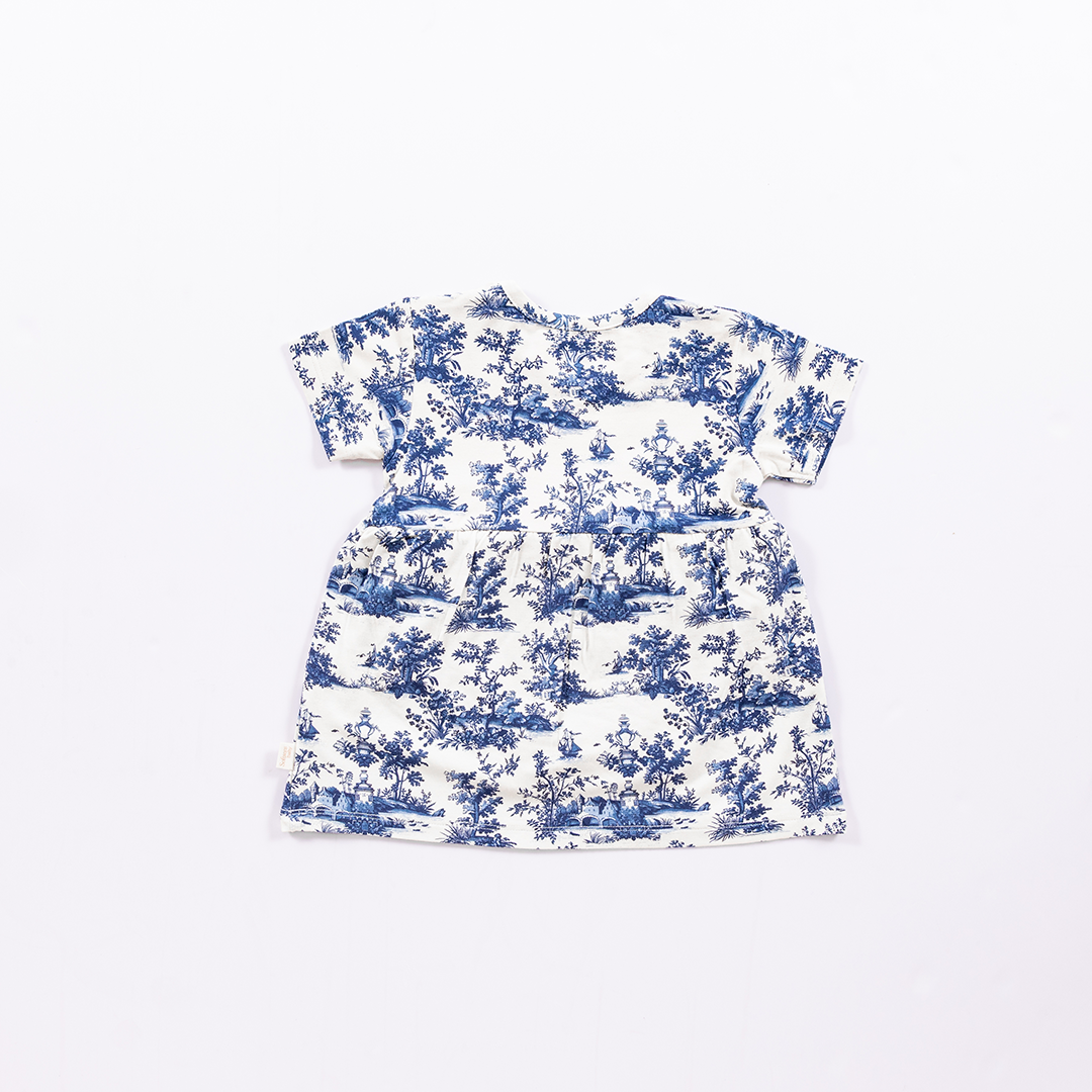Vintage Toile Dress Bodysuit