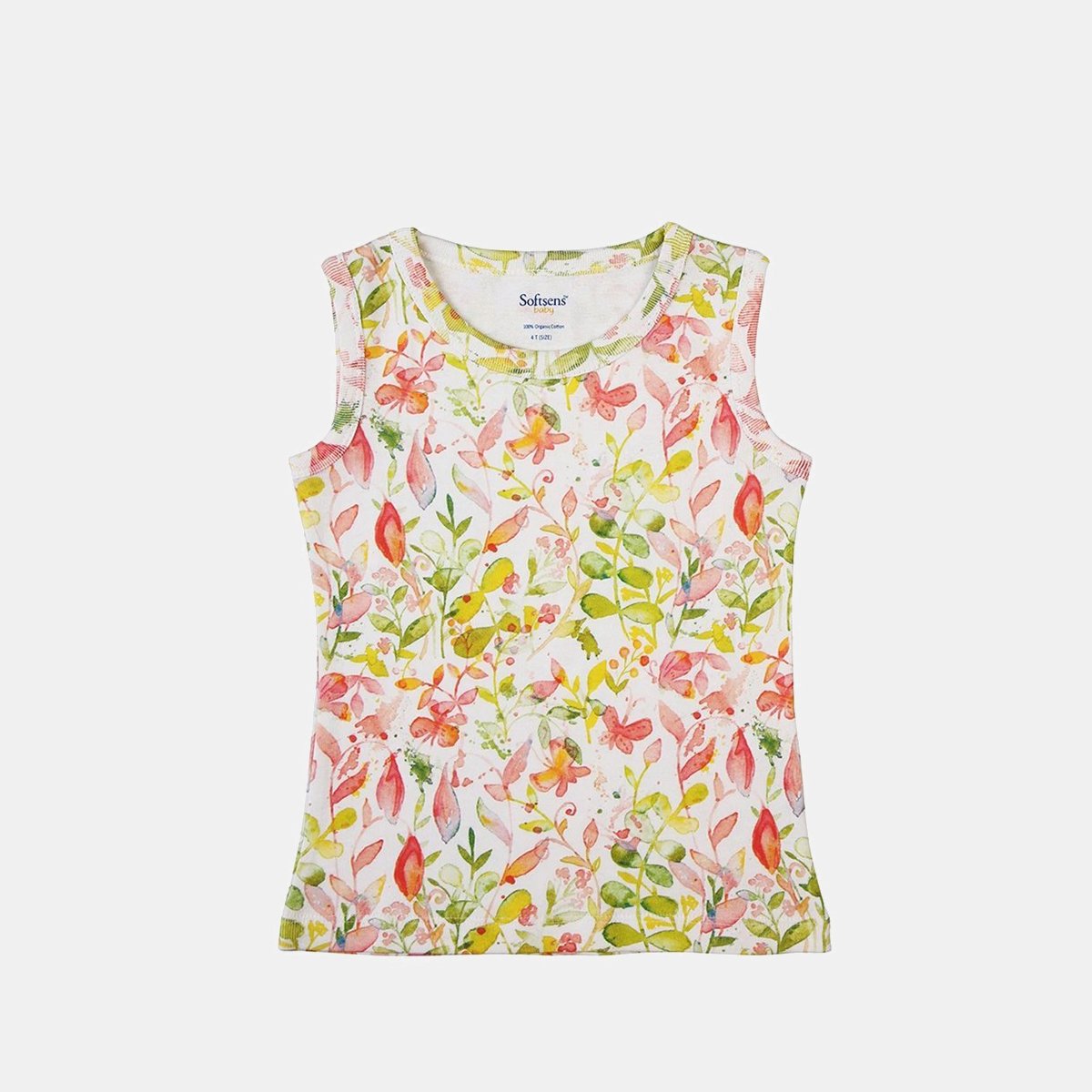 Floral Fun Soft Jersey Top