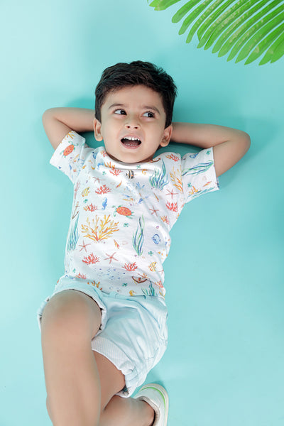 ★neann★ FOIL PRINT BABY TUNIC TOP ☆neann☆ FOIL PRINT BABY TUNIC TOP FOIL PRINT BABY TUNIC