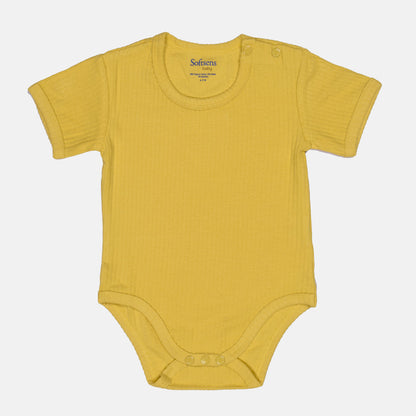 Pack of 2 Daily Wear Baby Ribbed Bodysuits